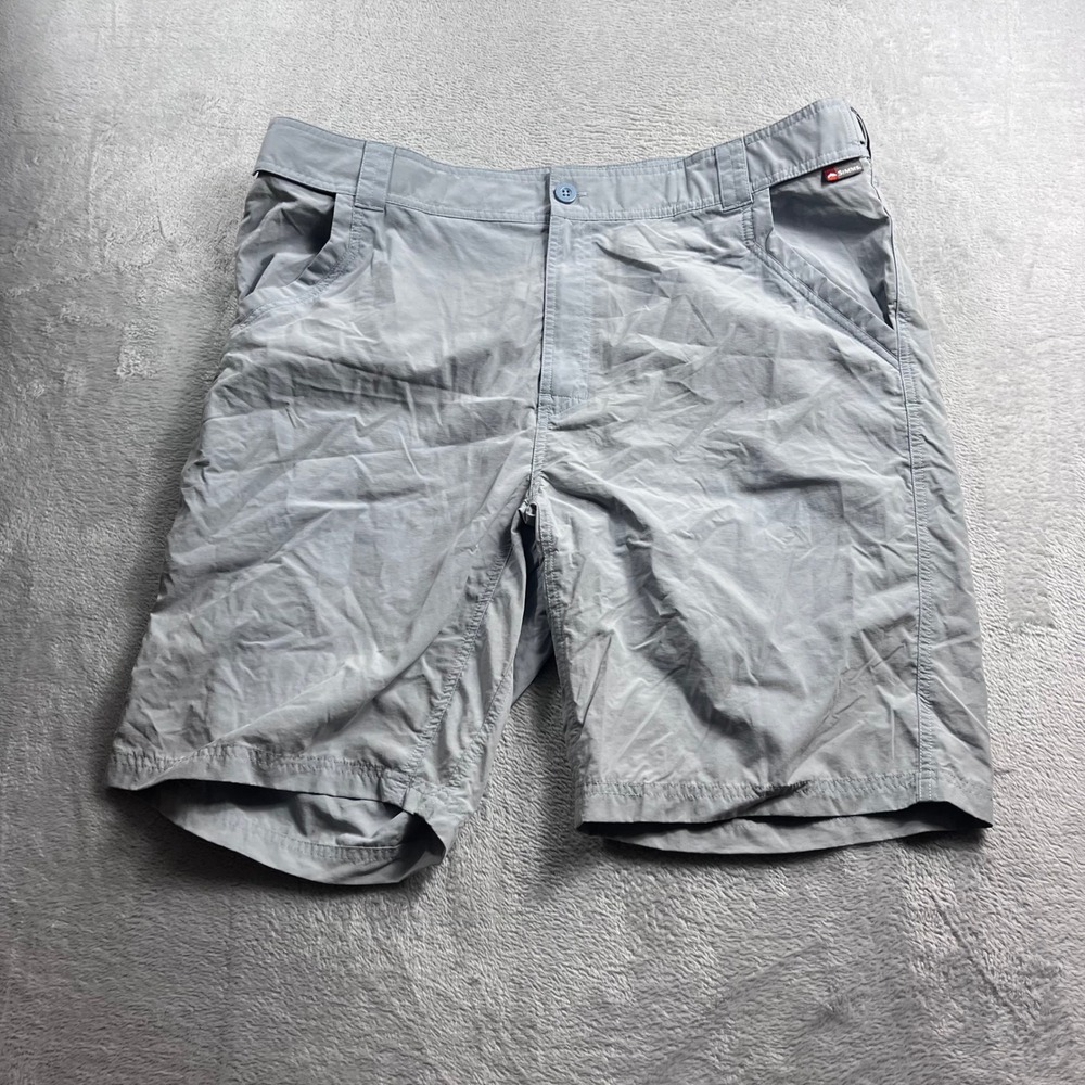 Simms Fishing Products Mens XXL Gray Quick Dry Technical Fishing Shorts